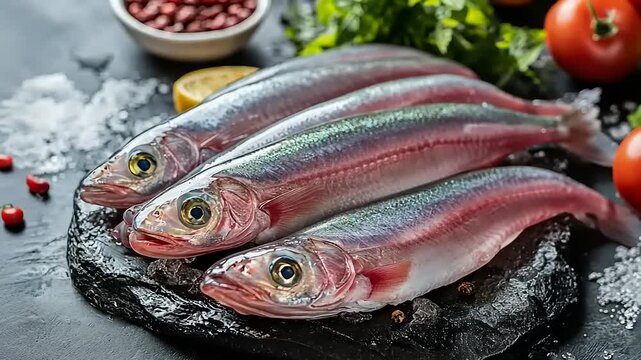 Fresh Redfish on Ice, Ready to Cook