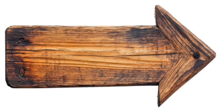 PNG Wooden sign directional letterbox hardwood.