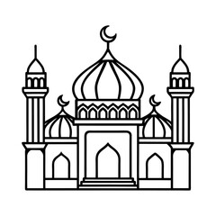 taj mahal silhouette