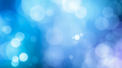 Abstract Colorful Soft Bokeh Background with Blurred Circles