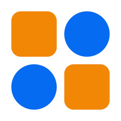 Colorful Geometric Shapes for Creative Design