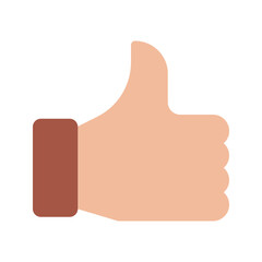 Simple Thumbs Up Icon for Positive Feedback