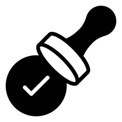 Authentic Approval Stamp for Document Validation © ramanaptr
