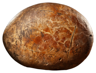PNG Paleolithic cave art painting style of Egg ancient sphere astronomy.