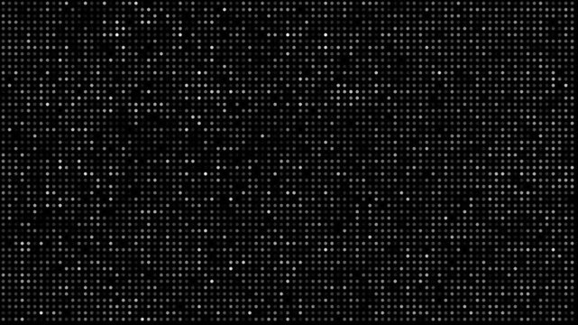 4k halftone animated dotted texture, high technology concept animation