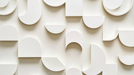 Abstract Geometric Shapes Wall Art