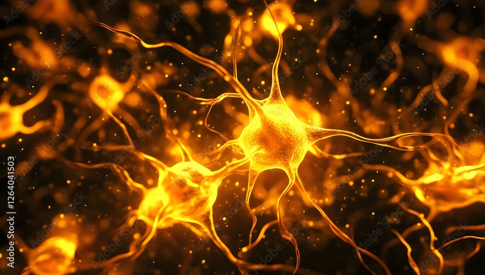 Poster Neural Network Activity in Brain, Abstract Background