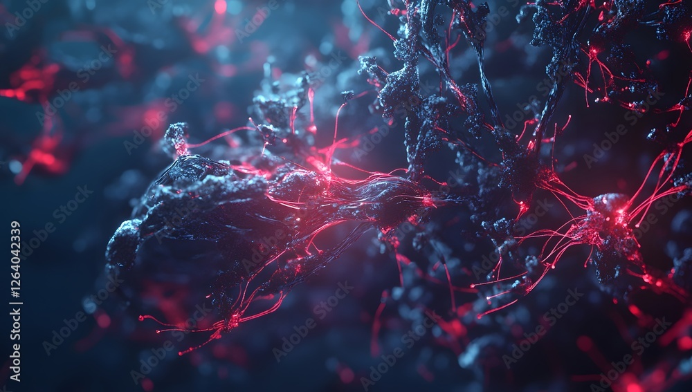 Poster Neural Network Microscopic View