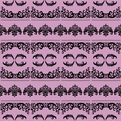 set of decorative elements