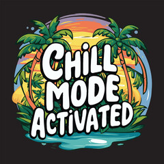 Summer Vibes T Shirt Design