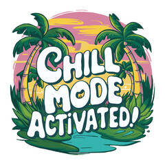 Summer Vibes T Shirt Design