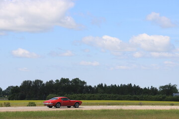 Classic Cars on Highway 11
