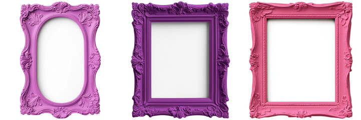 Elegant Vintage Picture Frames for Home Decor and Art Display