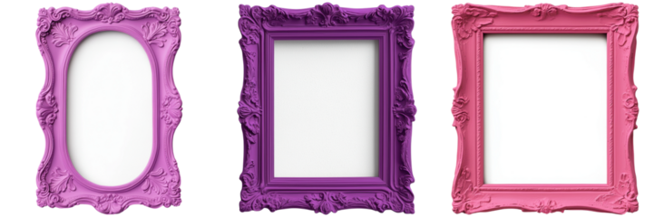 Elegant Vintage Picture Frames for Home Decor and Art Display