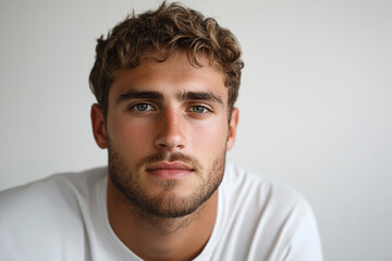 Fototapeta premium Man picks up the phone