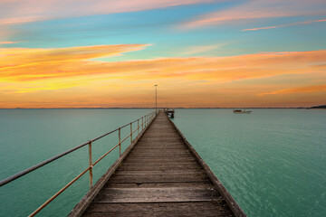 Obraz premium The Robe Jetty in South Australia.