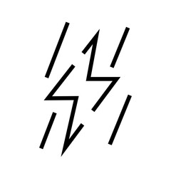 Thunder element icon
