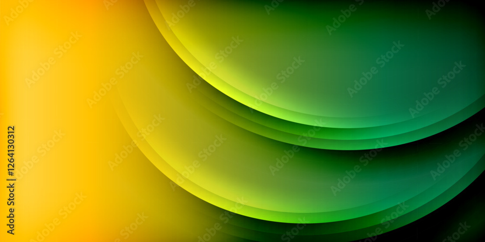 Aufkleber dynamic shadow lines geometric shapes