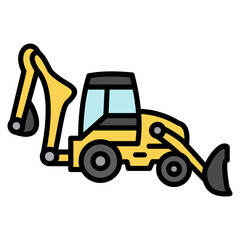 Backhoe Icon