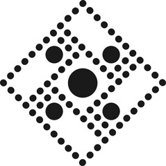 Geometric Dot Shape Element Set