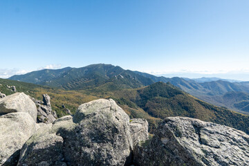 Mt. Mizugaki, Takamiiwa and surrounding views