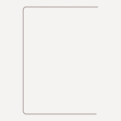 Brown line copy space vector