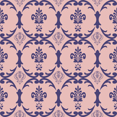 1Classic Traditional Textile Art for Elegant Satin, Silk, Cotton. Luxury Historical Elegant Fabric