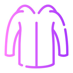 jacket gradient icon
