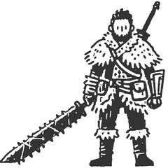 No Surrender Vintage Illustration Vector