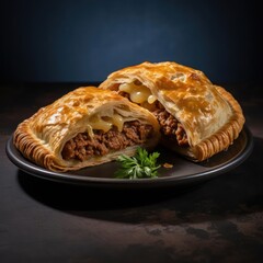 An Empanada is a type of pastry that originated in Latin America.