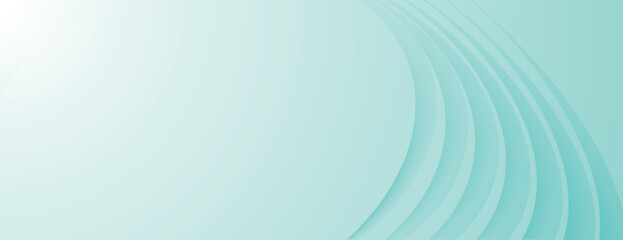 A light blue background with a smooth, gradient texture. The background features curved lines, creating a modern, layered background effect. Abstract minimal curved layered texture background vector