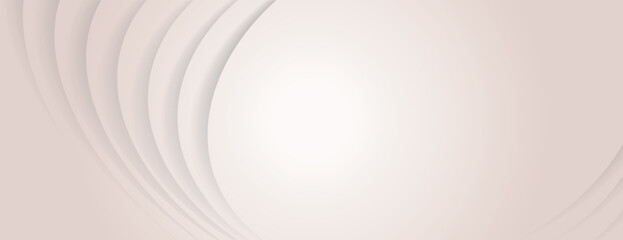 Abstract background with soft beige background, featuring curved lines. Smooth, elegant background with a calming beige tone. Abstract minimal curved layered texture background vector
