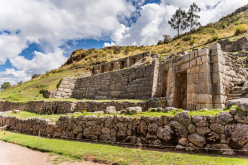 Tambomachay temple in cusco peru