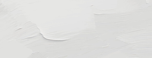 Obraz premium Minimal white background with smooth flowing wave pattern. The background is subtle and modern, with a white textured background. Minimal abstract dotted wave, modern digital background vector