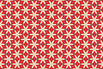 Seamless Template Endless Visual Texture Fashion Shape Art Fabric Textile Cloth Wallpaper Luxury Perspective Interior Digital Design Symmetric Background Decoration Graphic Tile Geometric Pattern.