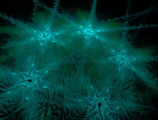 Imaginatory fractal abstract background Image