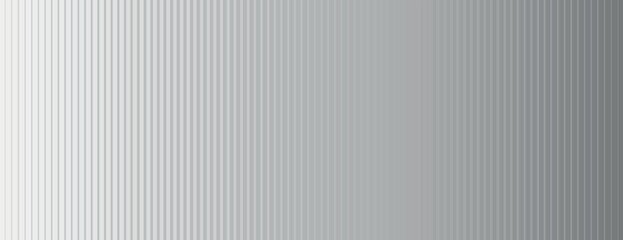 Gray background with vertical striped texture. The background features a gradient effect with gray tones, creating a sleek, modern look. Gradient striped background vector. Gray background.