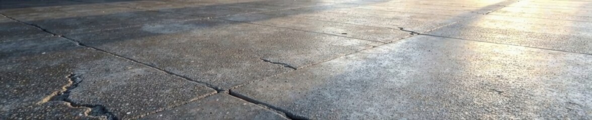 Rough textured concrete floor with a polished finish background, building, texture