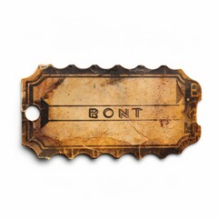 Naklejka premium Door ticket paper accessories letterbox.