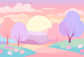 cute colourful background