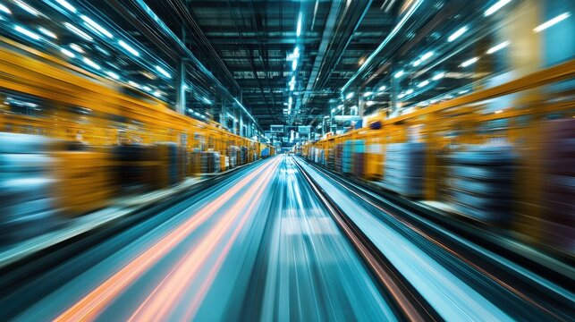 Hyper-connected e-commerce ecosystem with digital logistics integration.