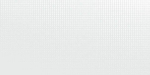 Dot white gray wave light technology texture background. Abstract  modern dots halftone