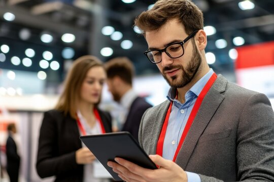 Focused interactions at professional networking event