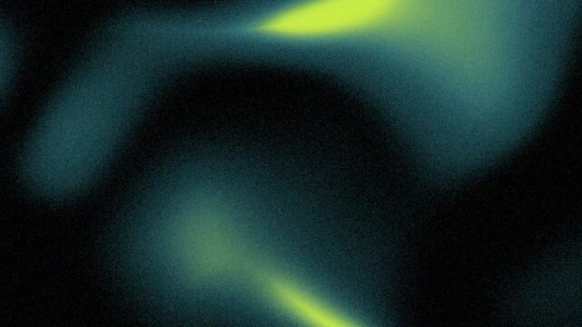 Liquid background abstract moving color loyal blue, green with grain