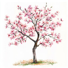 Obraz premium Illustration painted in boho style makes you feel light and airy