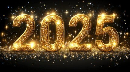 Glittering 2025 New Year's Eve Celebration