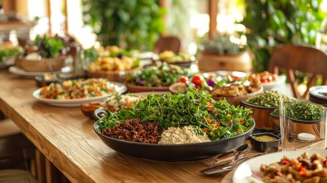 Culinary Exchange Among Neighbors with Delicious Home-Cooked Dishes