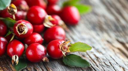 Fresh rose hips 