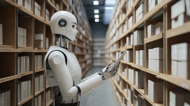 Virtual assistant helping with order tracking, enhanced online shopping support. 