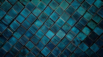 Solar panels of factory rooftop